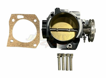 Jack Spania Racing K Series K20 K24 billet intake manifold throttle body, 70mm size, for Honda Acura Civic K swap engine.