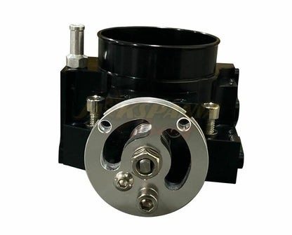 Jack Spania Racing K Series K20 K24 billet intake manifold throttle body, 70mm for Honda Acura Civic K Swap engine tuning.