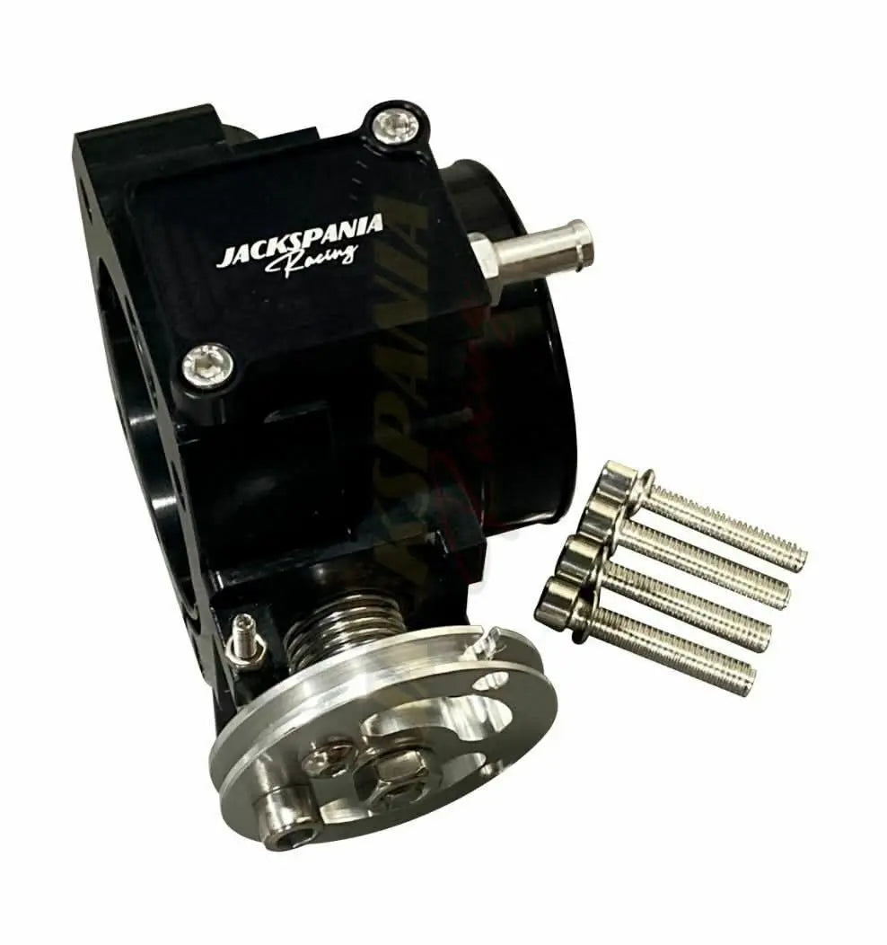 Jack Spania Racing K Series K20 K24 billet intake manifold with 70mm throttle body, Type S TPS, IAC, engine parts.