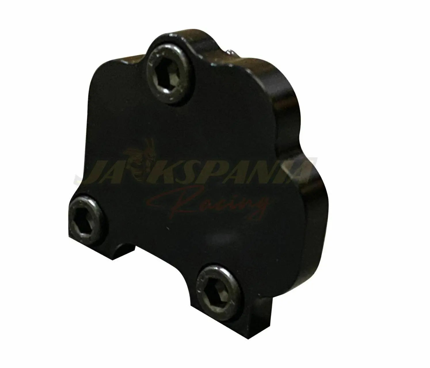 Honda Acura K Series VTEC engine block off plate by Jack Spania Racing, designed for K20 and K24 engines in RSX, TL, TSX, Civic.