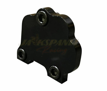 Honda Acura K Series VTEC engine block off plate by Jack Spania Racing, designed for K20 and K24 engines in RSX, TL, TSX, Civic.