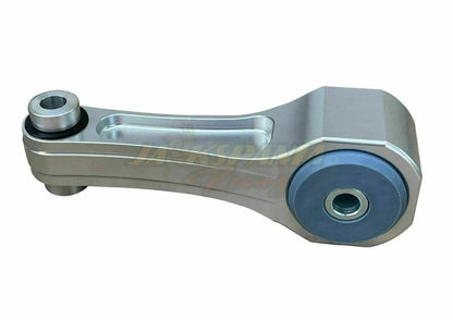 Jack Spania Racing rear engine mount for 2016+ Honda Civic Si Type R, showing metal construction and mounting points.