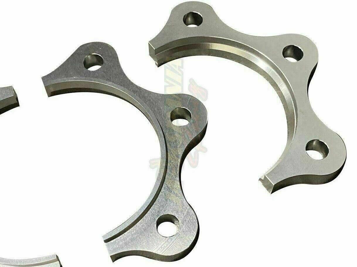 Jack Spania Racing billet half shaft axle spacers for Honda S2000 S2K 2000-2009 AP1 AP2 engine parts, showing precision-machined spacers.
