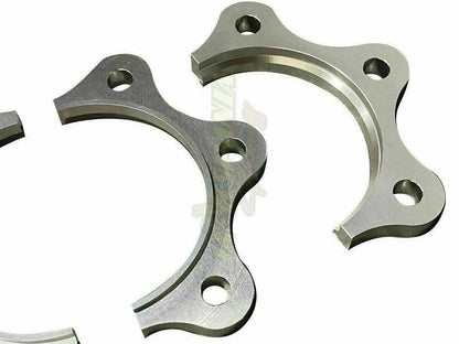 Jack Spania Racing billet half shaft axle spacers for Honda S2000 S2K 2000-2009 AP1 AP2 engine parts, showing precision-machined spacers.
