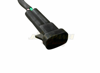 Mini Delphi Multec to Jetronic EV1 fuel injector wire harness adapter for LS engines, by Jack Spania Racing.