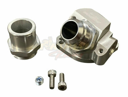 Jack Spania Racing B D Series thermostat coolant housing for Honda Acura B16 B18 B20 Civic GSR engine parts.