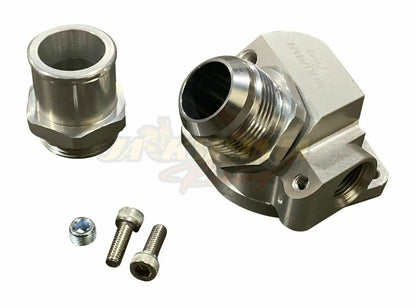 Jack Spania Racing B D Series thermostat coolant housing for Honda Acura B16 B18 B20 Civic GSR engine parts.