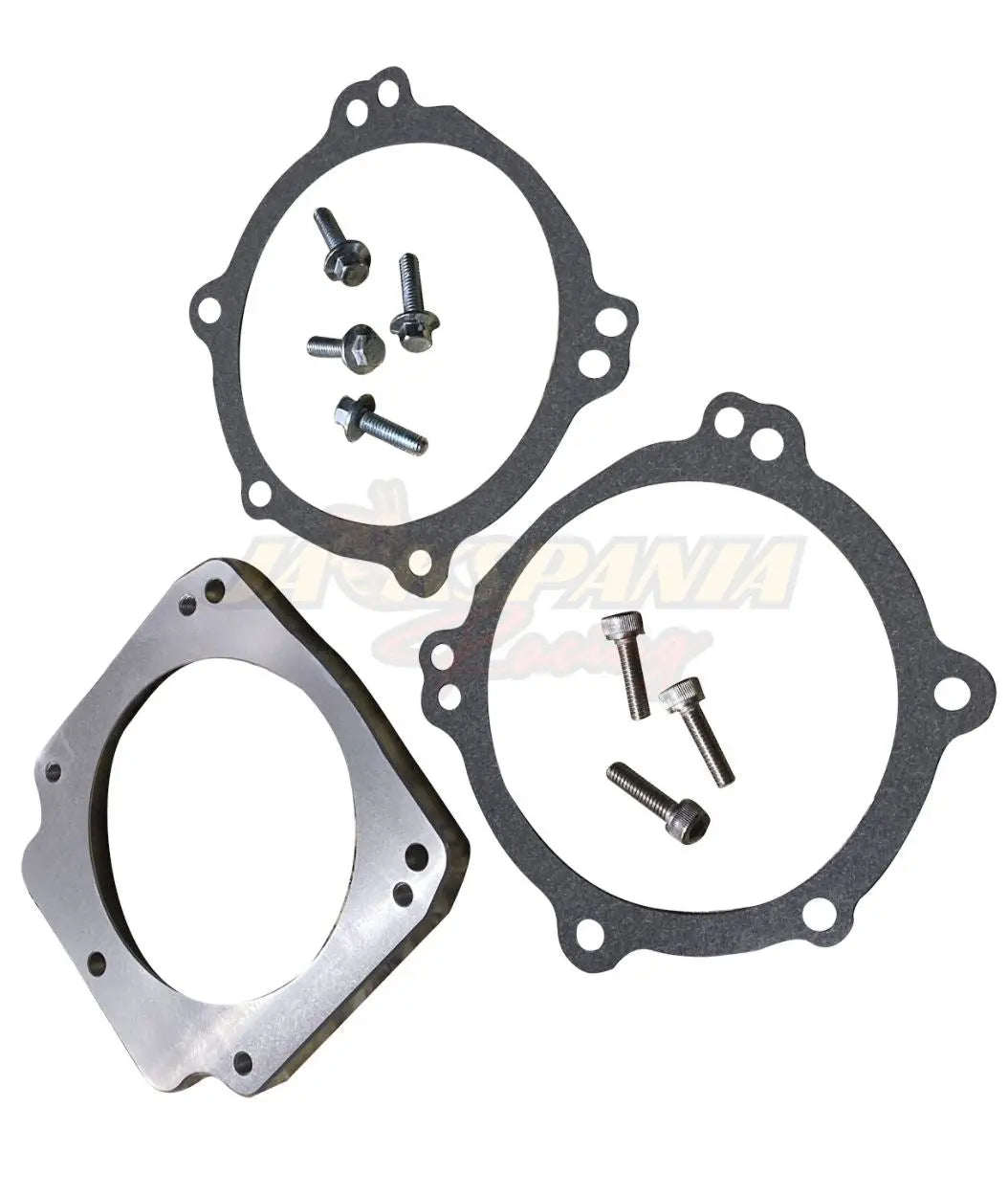 Billet LS 92mm 3 Bolt Intake to 102mm 4 Bolt Throttle Body LS1 Truck Adapter USA - Jack Spania Racing