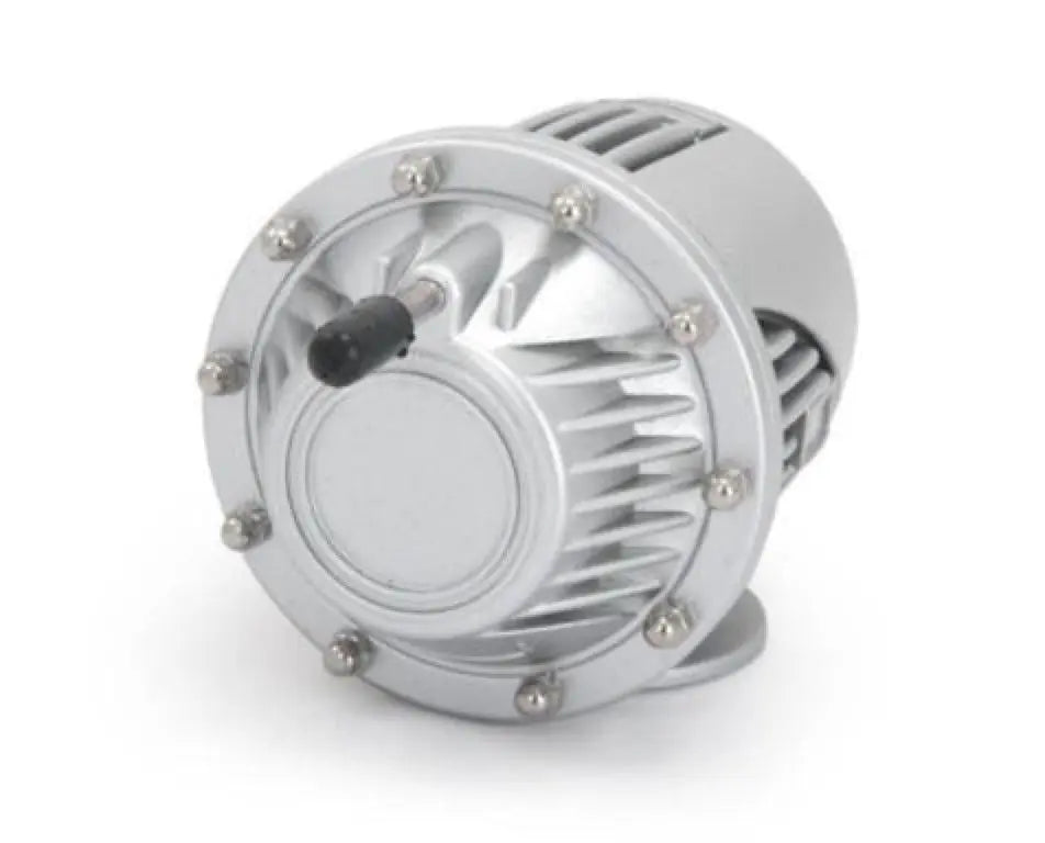 Jack Spania Racing SSQV blow off valve for Honda Civic 1.5T turbo engine, showing the BOV flange and metal construction.