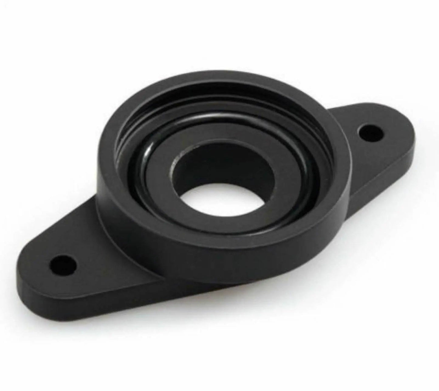 Jack Spania Racing SSQV blow-off valve for Subaru Legacy GT and Forester XT 08-14 engine parts with adapter, sleek metal finish.