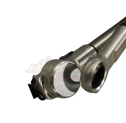 Jack Spania Racing B Series AWD shifter cables and transmission bracket for B16 B18 B20 engines in Honda Civic and CRV models.