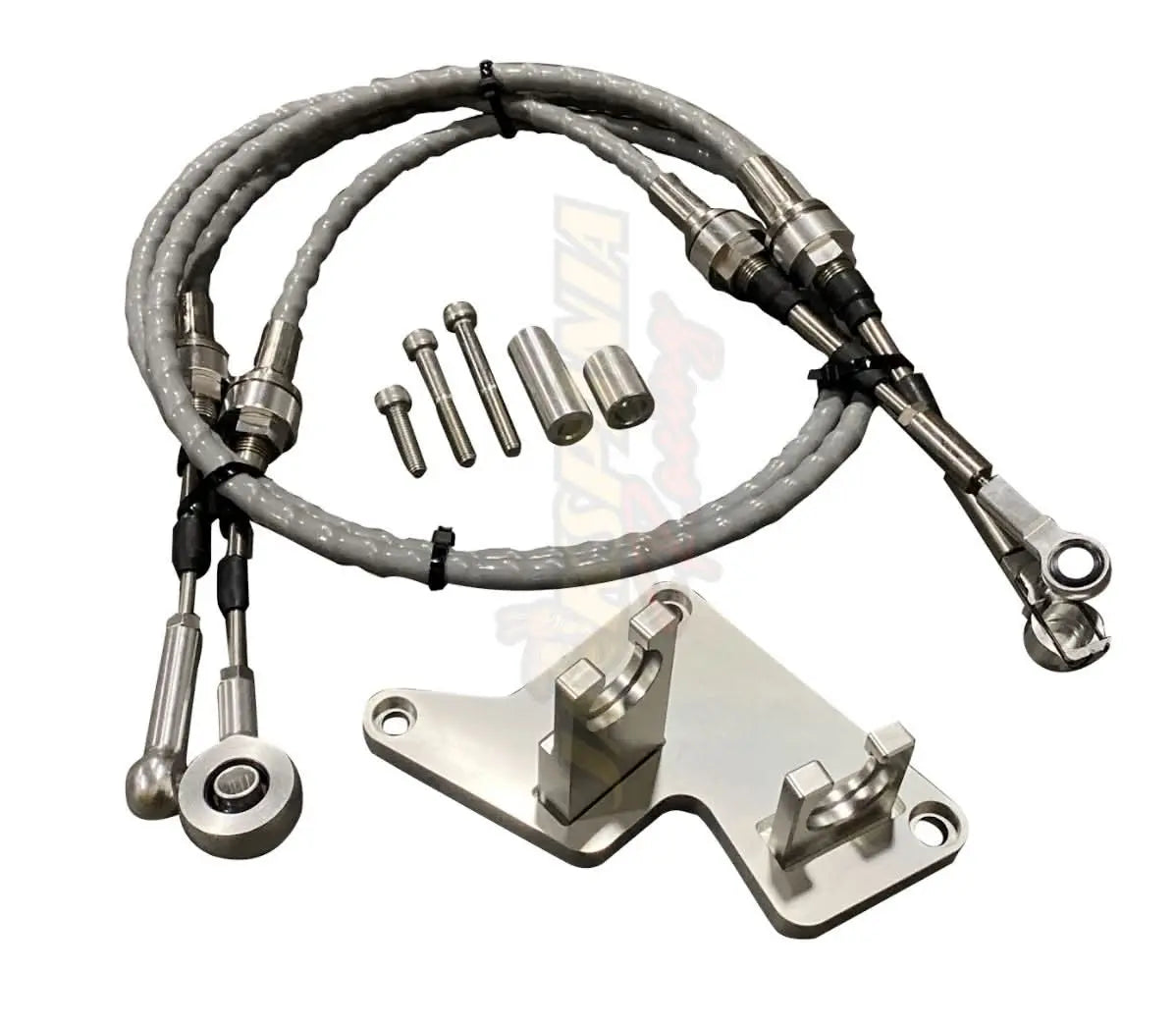 Jack Spania Racing B Series AWD shifter cables and B16 B18 B20 transmission bracket for Honda Civic EG EK DC2 CRV.