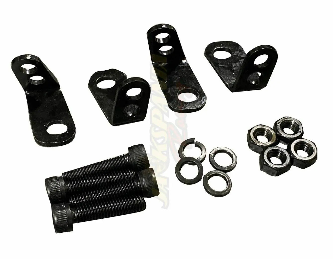 Jack Spania Racing billet OE LS fuel rail kit for GM LS1, LS2, LS6 V8 EFI engines on stock intake manifold with AN8 fittings.