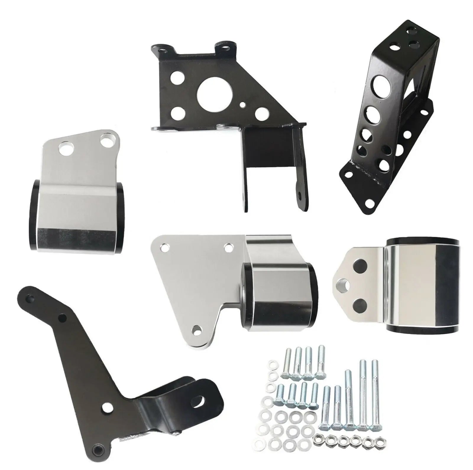 Jack Spania Racing engine mount bracket for K-Swap Honda Civic 92-95 EG K20 K24 K-Series DC2 EG6 engine parts