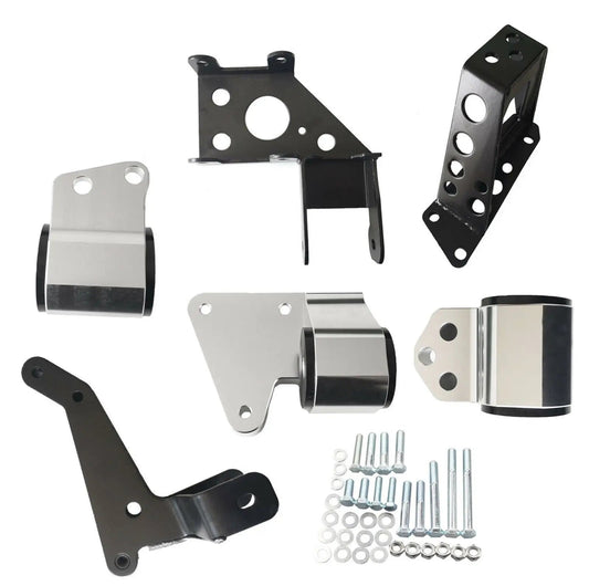 Jack Spania Racing engine mount bracket for K-Swap Honda Civic 92-95 EG K20 K24 K-Series DC2 EG6 engine parts