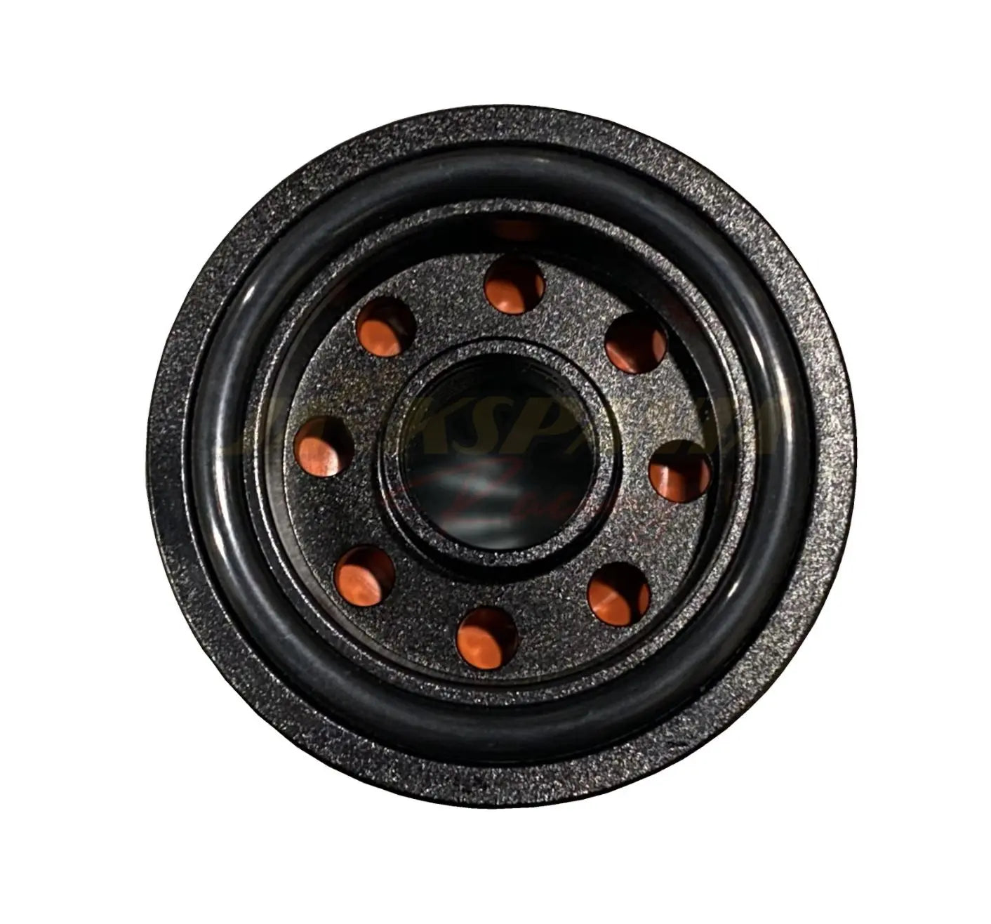 Jack Spania Racing Race Spec reusable billet oil filter for Honda Acura K-Series K20 K24 engine swaps, engine parts for performance.