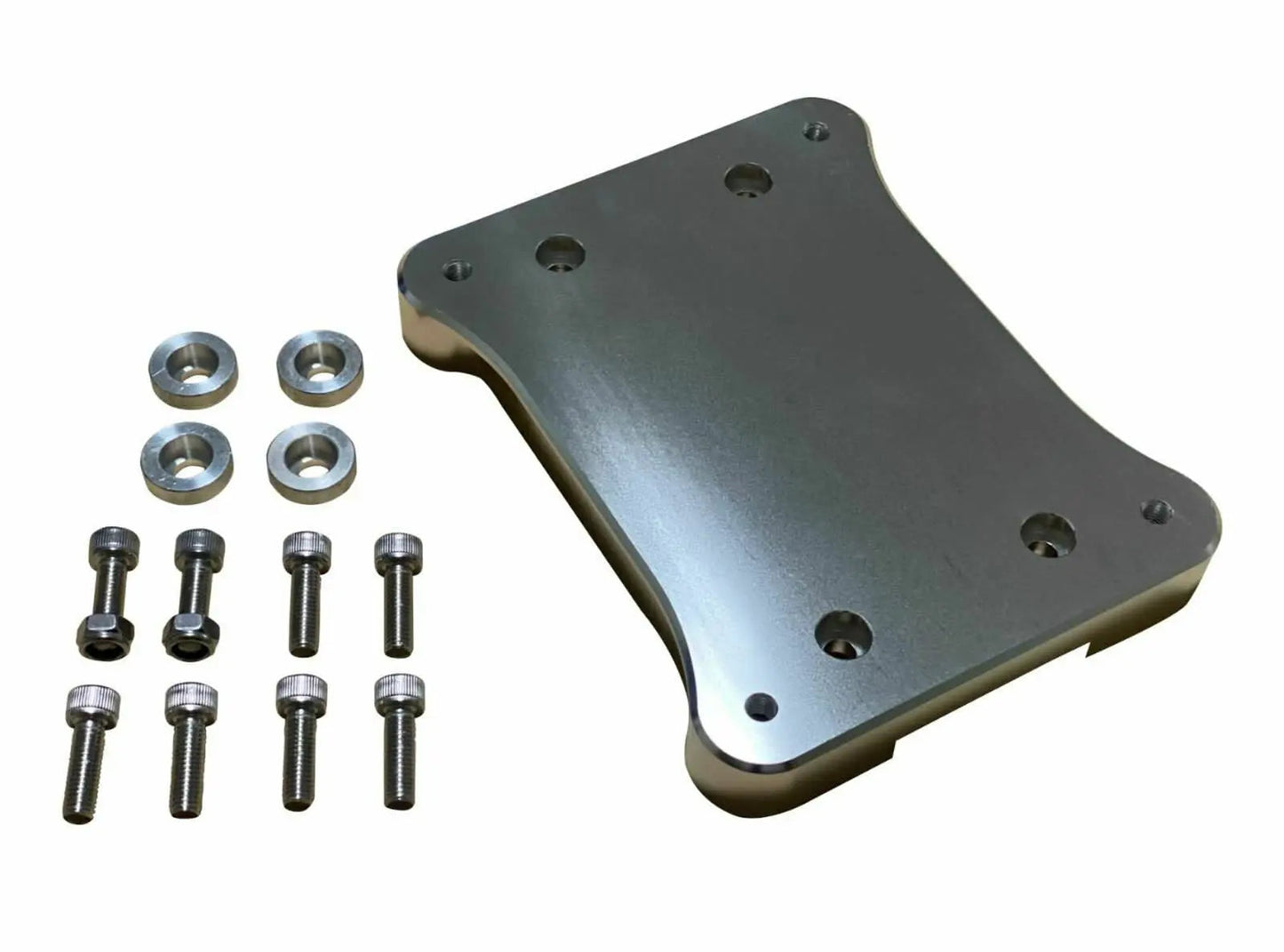 Jack Spania Racing billet shifter base plate V2 for Honda TSX, Accord, and K24 transmission EF EG EK models.