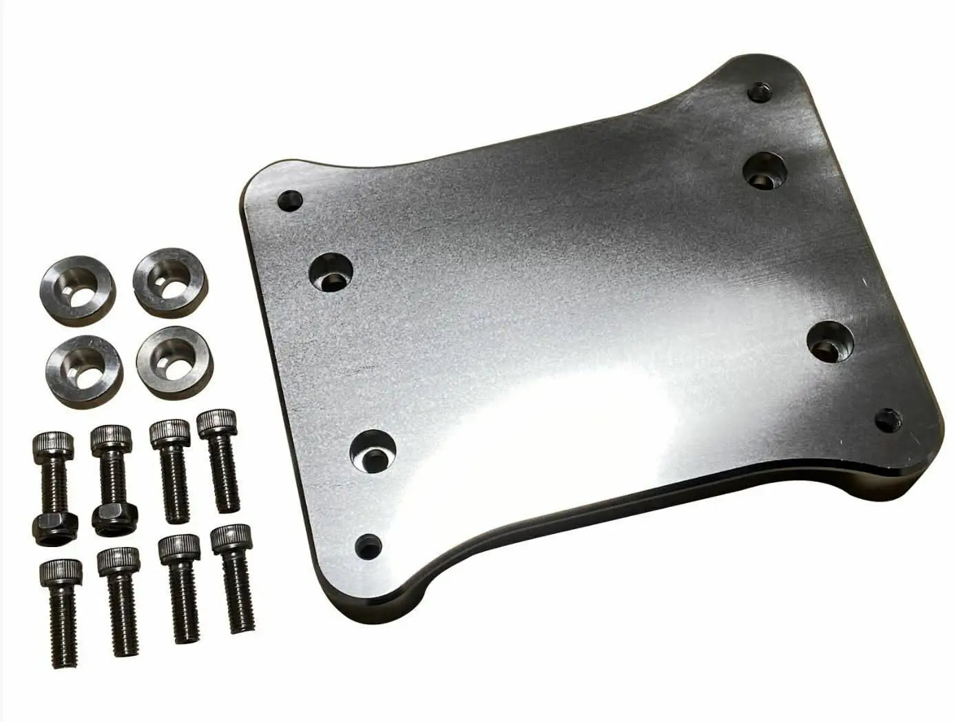 Jack Spania Racing billet shifter base plate V2 for Honda TSX and Accord K24 transmission, OEM-style transmission parts.