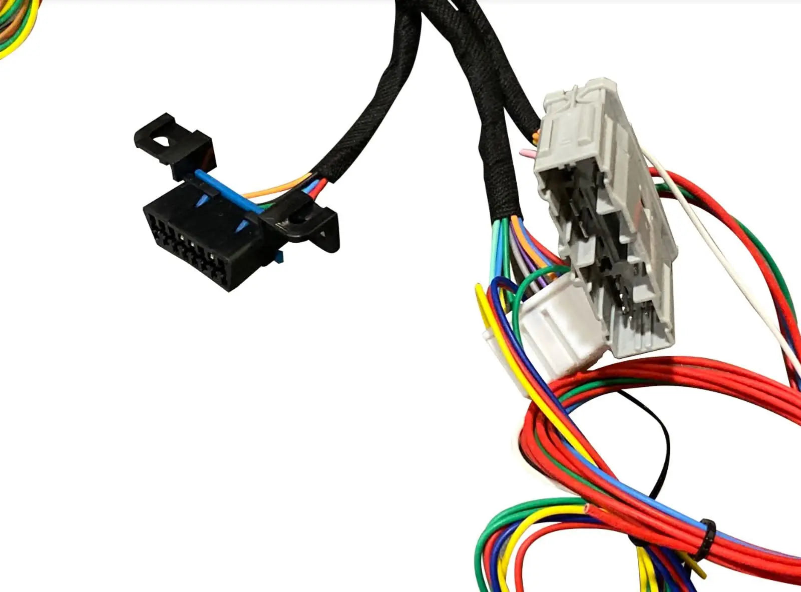 Universal K Series K20 K24 swap wiring harness for Honda Acura engines, designed for engine conversion by Jack Spania Racing.