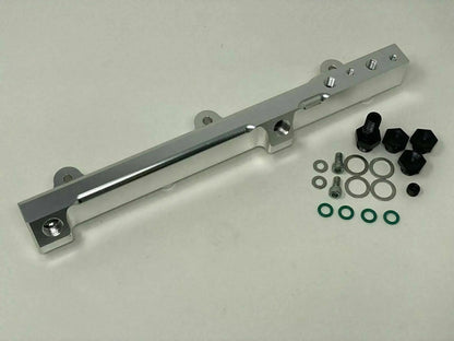Jack Spania Racing H F Series high flow fuel rail for Honda Prelude H22 H23 and Accord F22 engine, engine parts for performance.