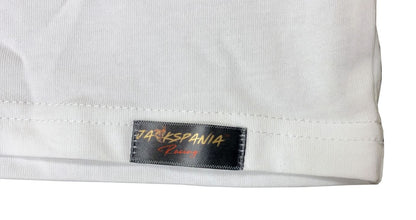 Jackspania Racing Logo Short Sleeve Crew T-Shirt Cotton Large US - Jack Spania Racing