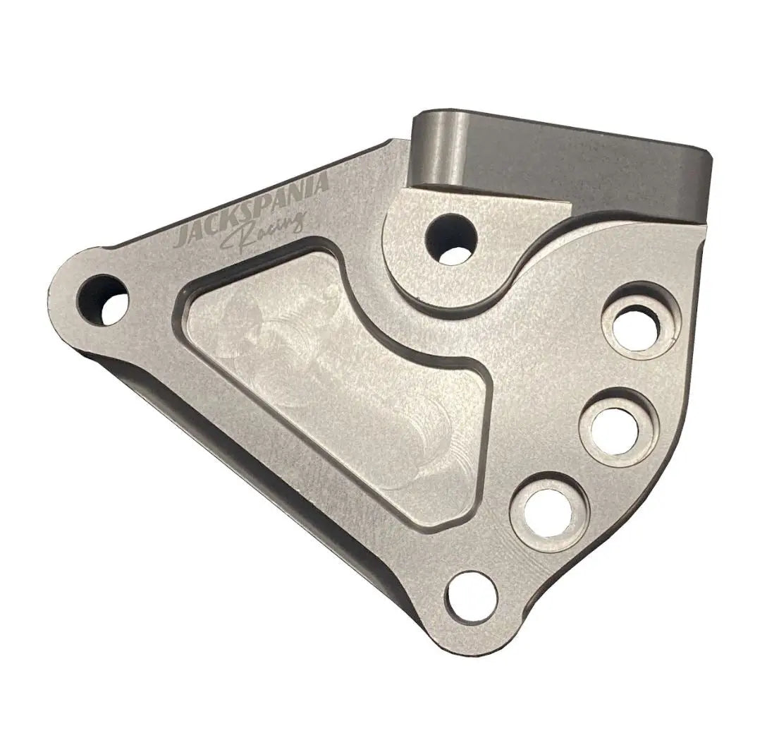 Jack Spania Racing passenger post engine mount bracket for K24 swap on Integra RSX Civic 8th gen Si DC2 engine parts