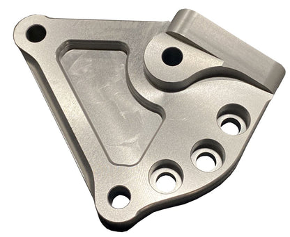 Honda Acura CRV passenger side engine mount bracket for K20 swap by Jack Spania Racing, compatible with Honda engine models.