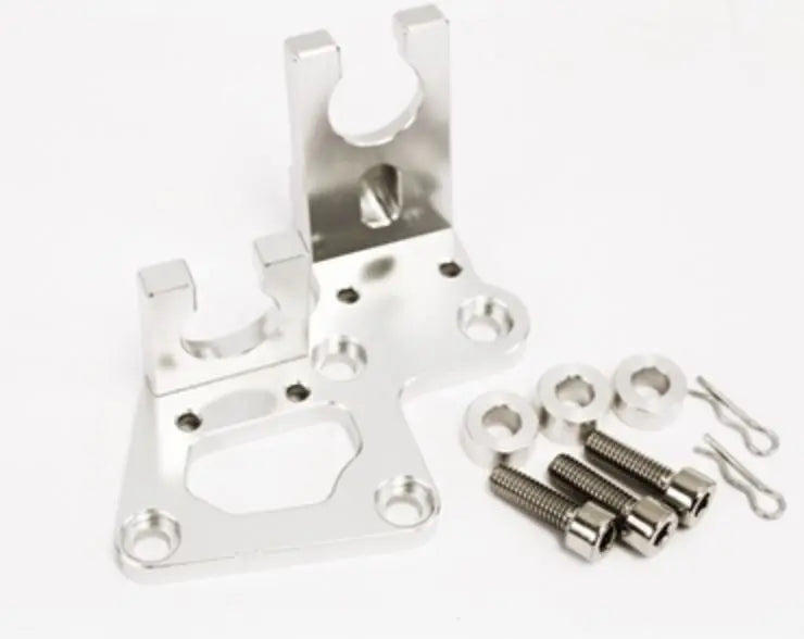 Jack Spania Racing K20 K24 K Series transmission bracket for Honda Integra, CRX, and hatchback K Swap Type S models.