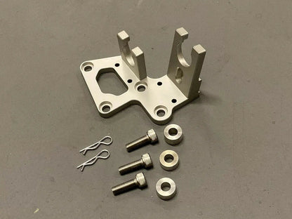 Jack Spania Racing K20 K24 K Series transmission bracket for Honda Integra, CRX, and hatchback K Swap models, durable transmission part.