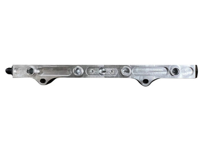 Honda Acura engine parts: Jack Spania Racing 6AN 8AN billet CNC fuel rail for K swap EG EK models.