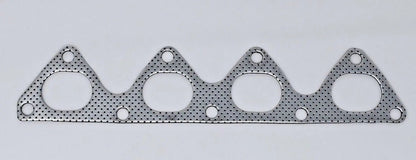 Graphite B-Series header exhaust manifold gasket for Honda B18C5 Type R and B16A3, by Jack Spania Racing, OEM spec.