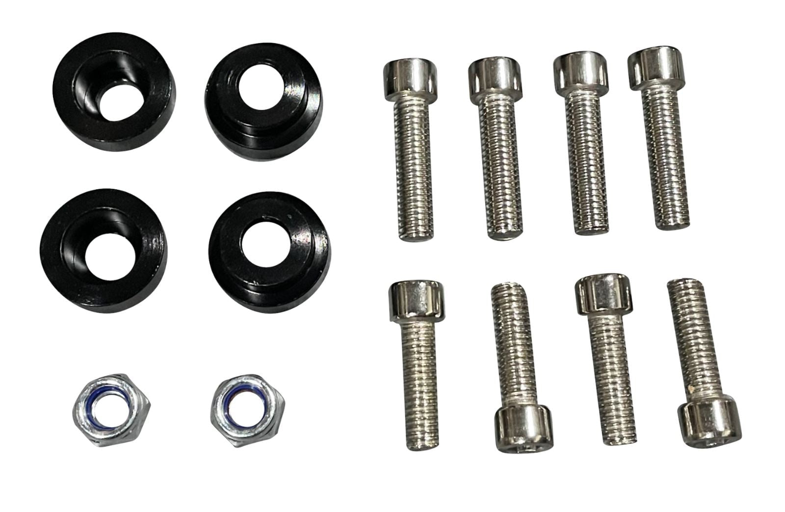 Jack Spania Racing K20 K24 shifter base plate and hardware for Honda Civic, Integra, and CRX K-Series transmission parts.