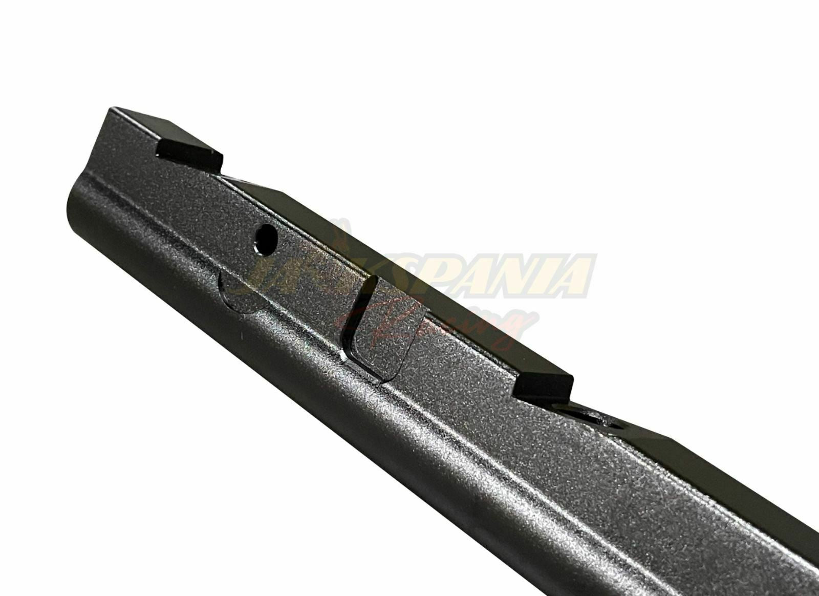 Billet LS feed return fuel rail kit for GM LS3 V8 engine, includes AN6 and AN8 fittings, by Jack Spania Racing.