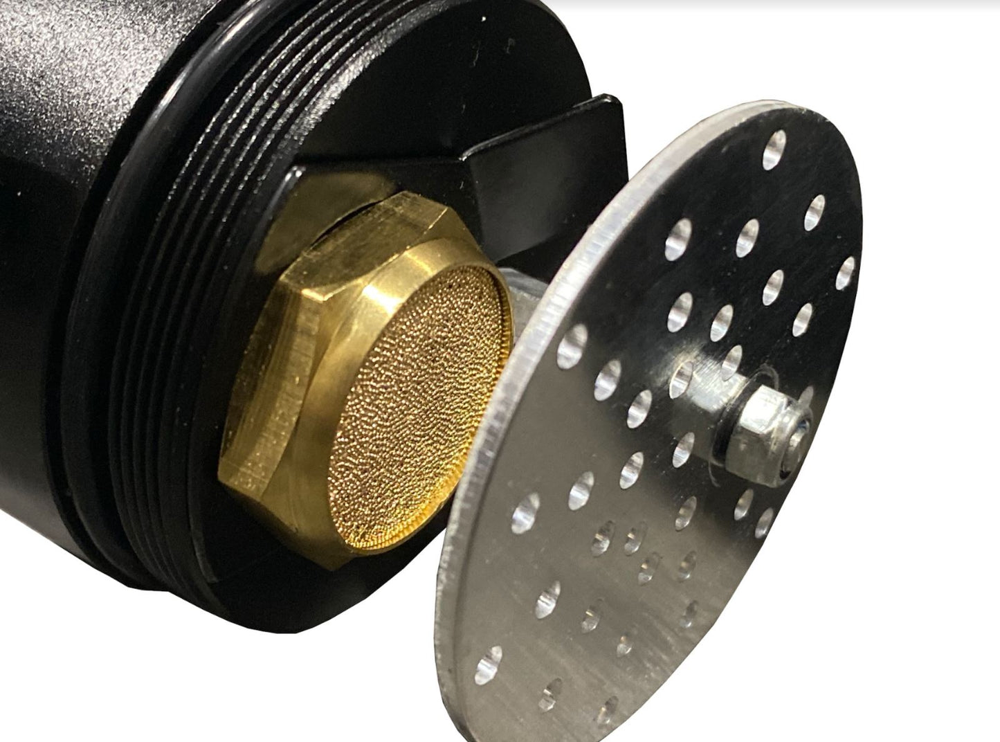 Oil Catch Can Tank 2-Port Baffled Reservoir Breather Universal Reservoir USA - Jack Spania Racing