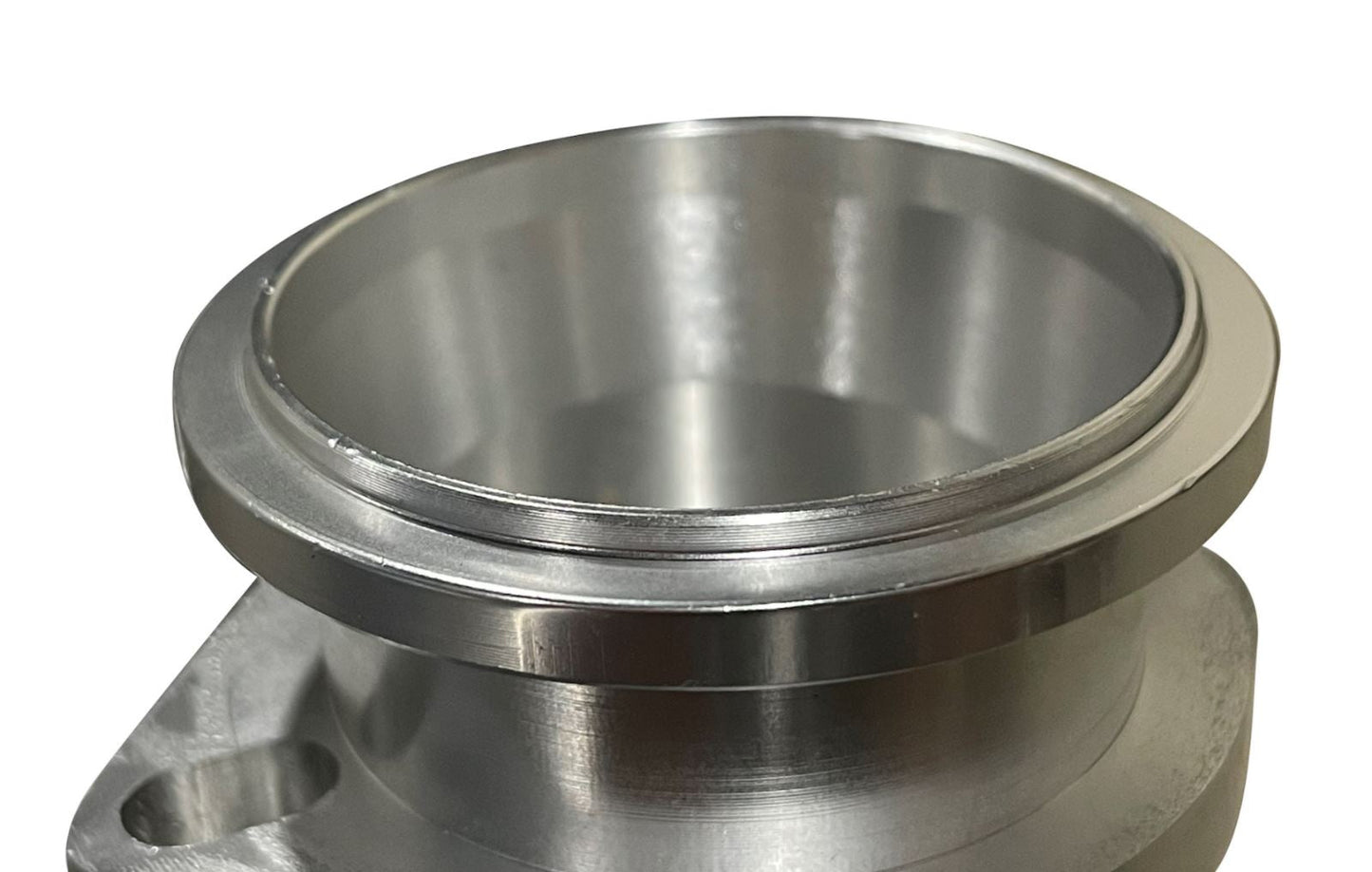 Jack Spania Racing CNC billet BOV adapter flange for Greddy to 50mm TiAL blow off valve, engine parts, direct fit.