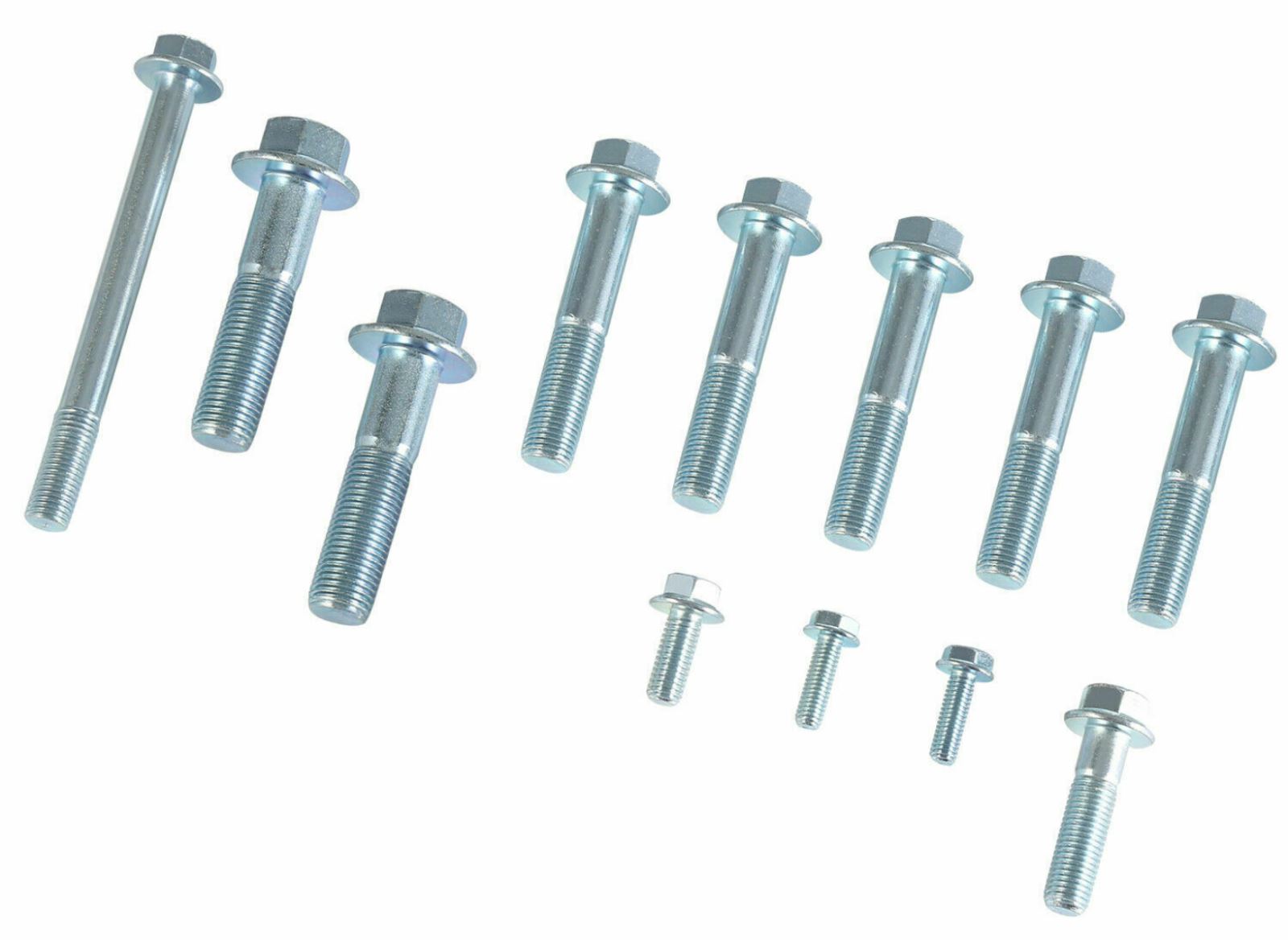 Honda Acura B Series transmission bolt kit by Jack Spania Racing for B16, B18, B20 5-speed Civics EG EK Si 1.8L engine.