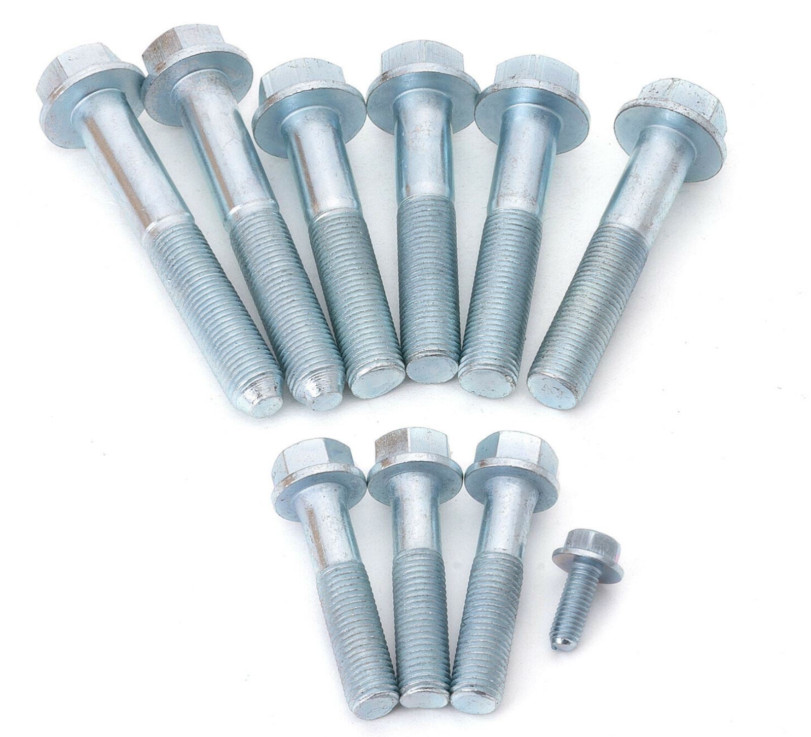 Jack Spania Racing K Series transmission bolt kit for Honda Acura K20 K24 K swap engines, includes bolts for transmission assembly.