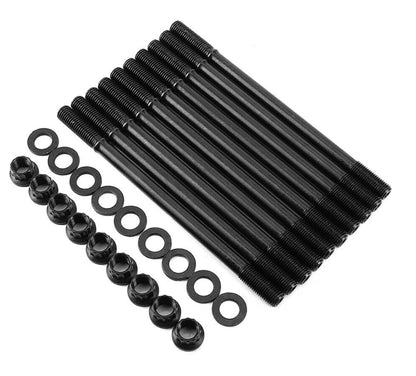 Engine head studs for Honda Acura B18C B20 VTEC B Series, high-quality parts from Jack Spania Racing for reliable engine performance.
