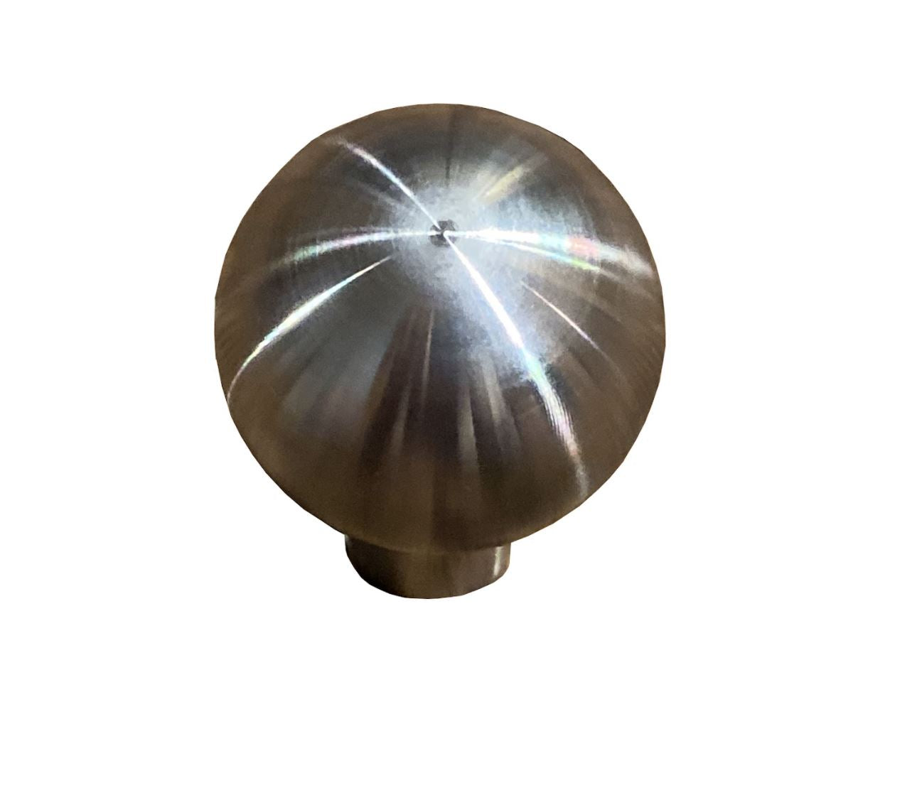 Stainless steel tear drop weighted shifter knob for B D Series, 10x1.5, 500 grams, interior car accessory by Jack Spania Racing.