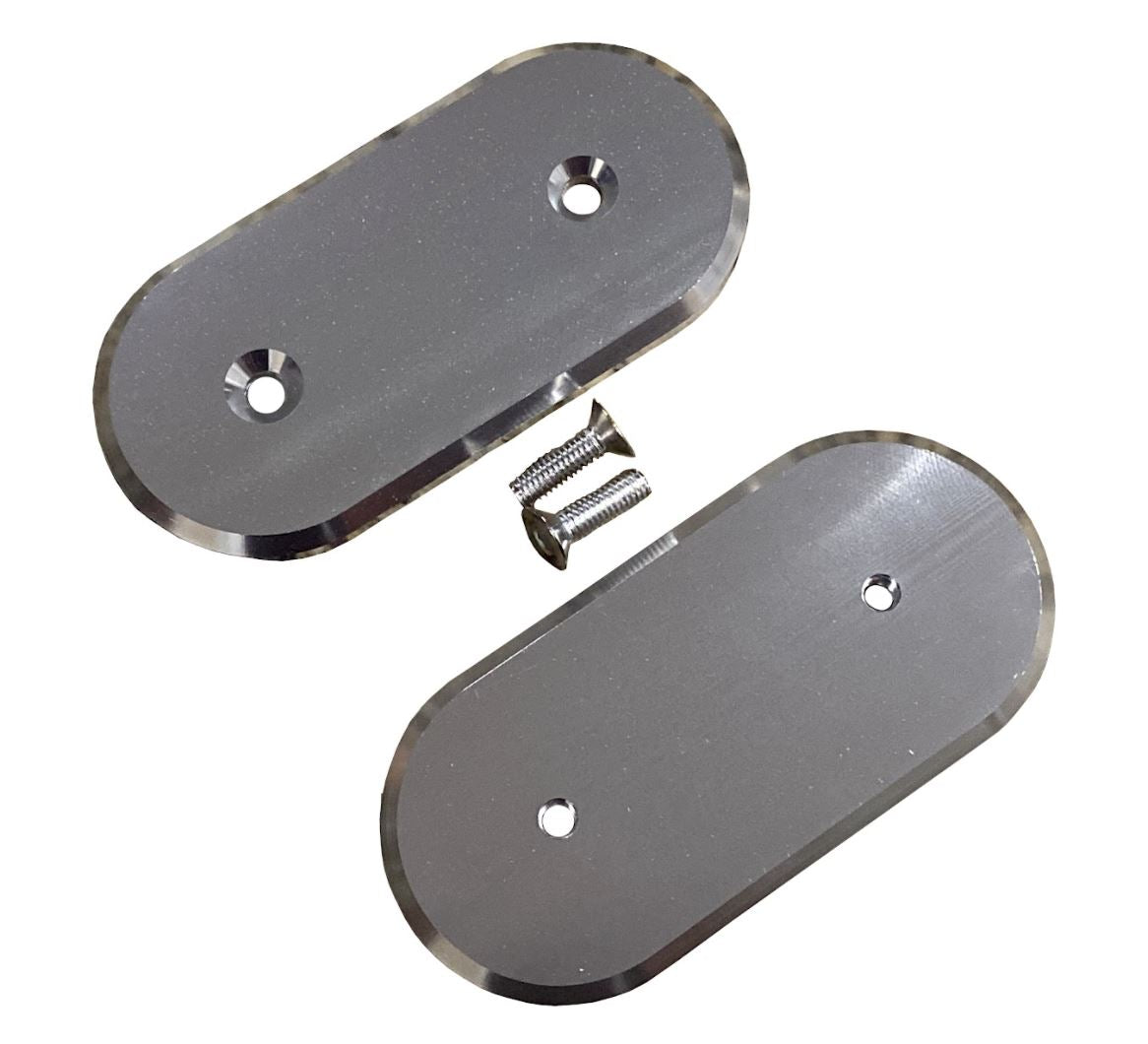 Jack Spania Racing billet wire tuck firewall AC delete cover block off plug for Honda Civic Si DC exterior component
