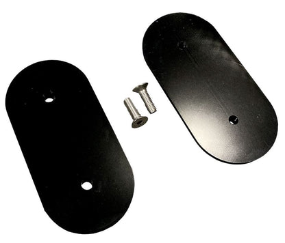 Billet wire tuck firewall AC delete cover plug for Honda Civic Si DC, exterior racing part by Jack Spania Racing.