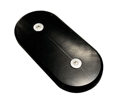 Jack Spania Racing billet wire tuck firewall AC delete cover block off plug for Honda Civic Si DC2 exterior accessory