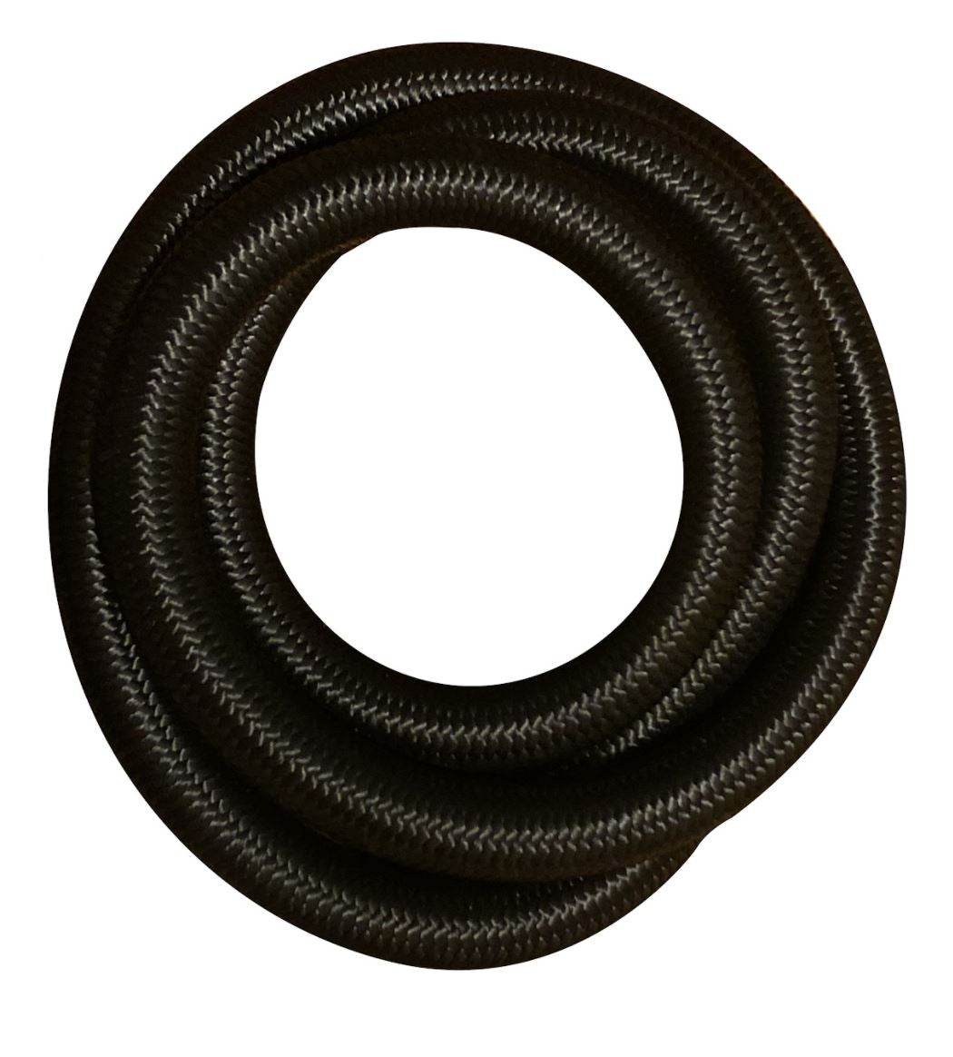 Jack Spania Racing 10FT braided nylon and stainless steel 10AN fuel line hose fitting kit for oil and gas engine applications