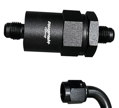 Jack Spania Racing B D H K Series Tucked Fuel Line Kit for Honda Civic, Integra, CRX with feed and return lines in engine parts.