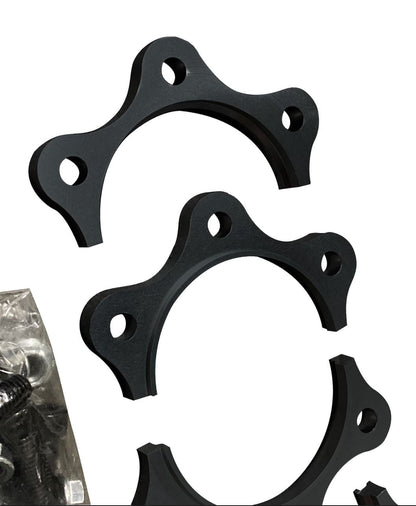 Honda S2000 Billet Half Shaft Axle Spacers by Jack Spania Racing, for AP1 and AP2 models, 2000-2009, engine parts.