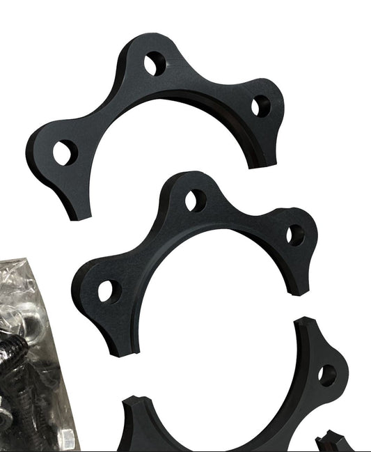 Honda S2000 Billet Half Shaft Axle Spacers by Jack Spania Racing, for AP1 and AP2 models, 2000-2009, engine parts.