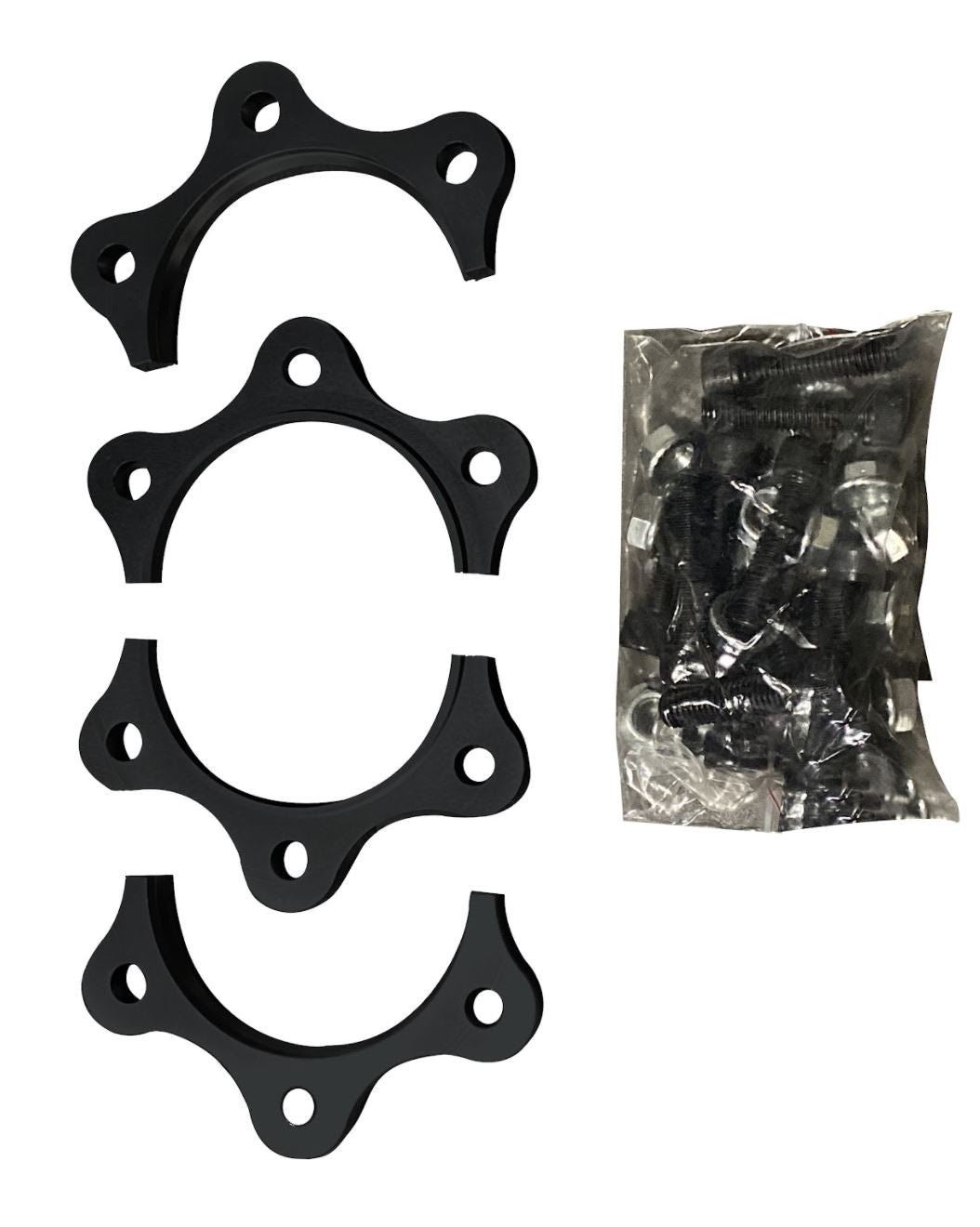 Jack Spania Racing billet half shaft axle spacers for Honda S2000 AP1 AP2 2000-2009 engine parts, shown installed on the axle.