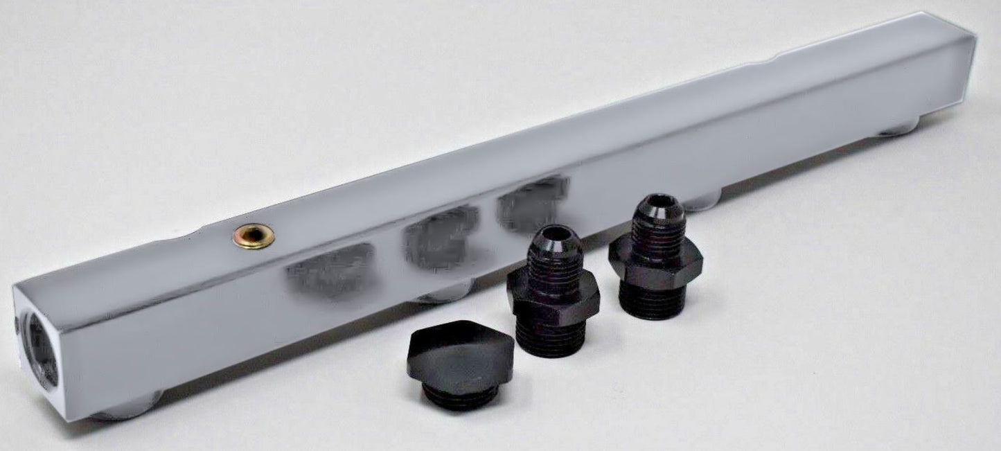 High flow K Series fuel rail for Honda/Acura K20, K24, Civic, RSX, and Integra engines by Jack Spania Racing.