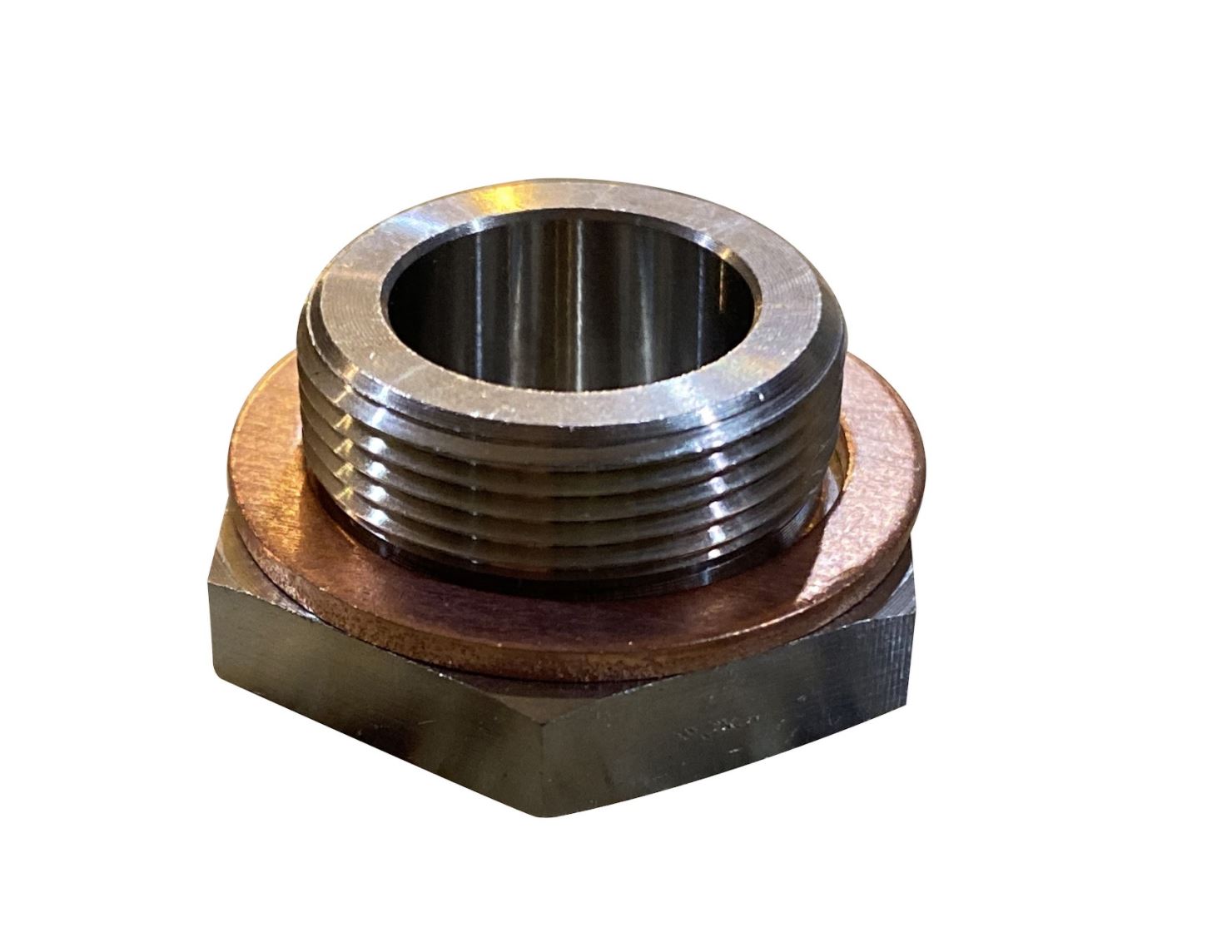 Jack Spania Racing heater core coolant block off plug for K20, K24 engines in Honda Civic and Integra EG EK DC2 K Swap vehicles.
