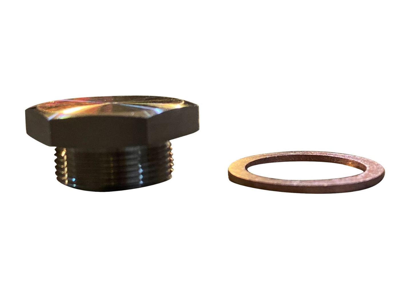 Jack Spania Racing heater core coolant block off plug for K20, K24 engines in Honda Civic and Integra EK, EG, DC2 models.